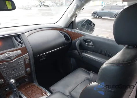 2017 Nissan Armada Platinum z USA, uszkodzony, nr VIN JN8AY2NEXH9707213